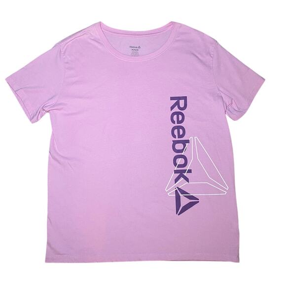 Reebok - Light Purple Cotton Blend Shirt - Size Medium - Picture 1 of 11
